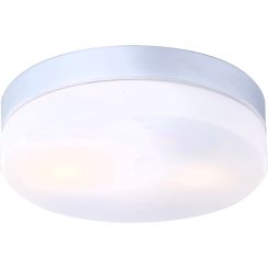 Globo Lighting Vranos vonkajšia stropná lampa 2x60 W strieborná 32112