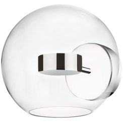 Zuma Line Enceladus nástenná lampa 1x5 W chrómová-priehľadná W0428-01D-F4AC