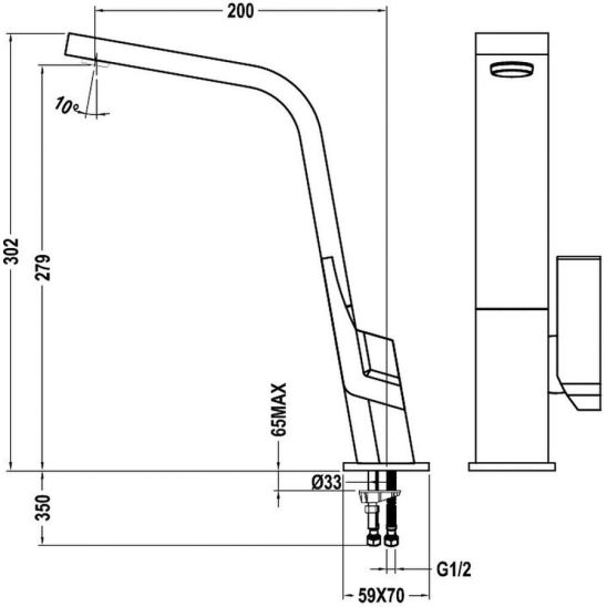 Súprava nerezový drez Teka Flexlinea 115000012, kuchynská batéria Teka Icon 339150200