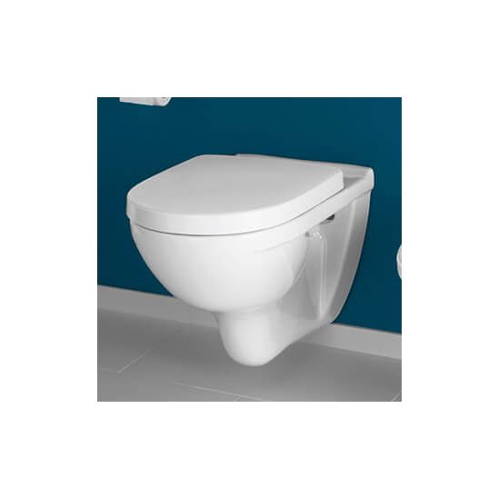 Súprava podomietkový montážny rám s tlačidlom a tesnením Oltens Triberg 58300100, súprava Combi-Pack s doskou Villeroy & Boch O.Novo 5660HR01