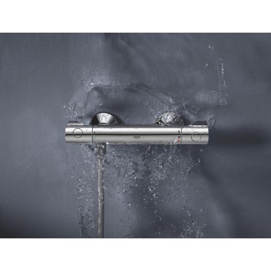 Súprava sprchová súprava Grohe Vitalio SmartActive 26596000, sprchová batéria Grohe Grohtherm 800 34558000