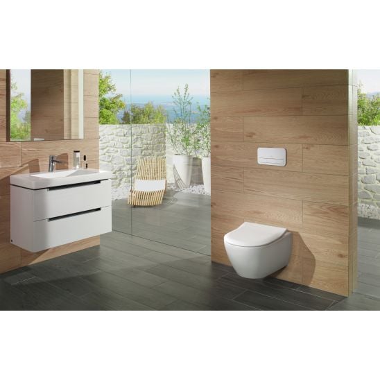 Súprava súprava Combi-Pack s doskou Villeroy & Boch Subway 2.0 5614R2R1, podomietková konštrukcia Villeroy & Boch ViConnect 92246100, 92249061