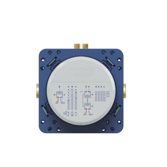 Súprava vaňová/sprchová batéria Grohe Eurocube 24062000, horná/hlavová sprcha Grohe Vitalio Comfort 26695000, 26405000, 35600000, 27851000