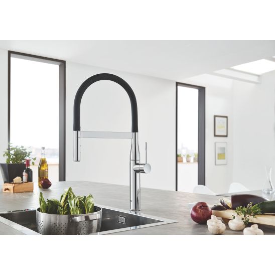 Súprava kuchynská batéria Grohe Essence 30294000, granitový drez Grohe K700 31654AP0