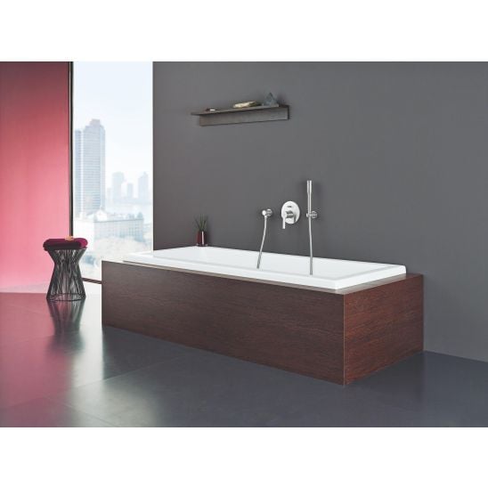 Súprava horná/hlavová sprcha Grohe Rainshower 26066DC0, vaňová/sprchová batéria Grohe Lineare 24064DC1, 26658DC0, 27400DC0, 28362DC1