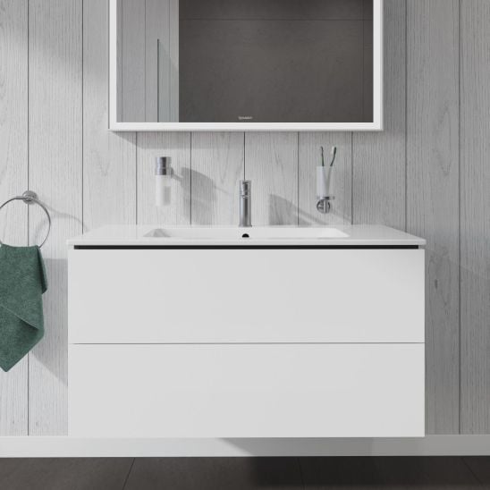 Súprava skrinka Duravit L-Cube LC624202222, umývadlo Duravit ME by Starck 2336100000