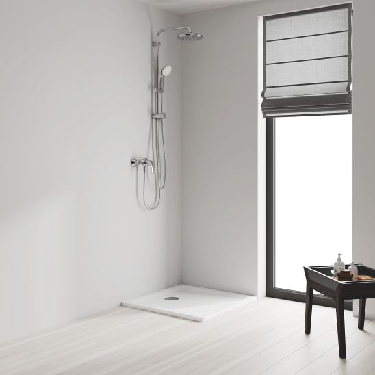 Súprava sprchová súprava Grohe New Tempesta 26381001, vaňová/sprchová batéria Grohe Eurosmart Cosmopolitan 32831000