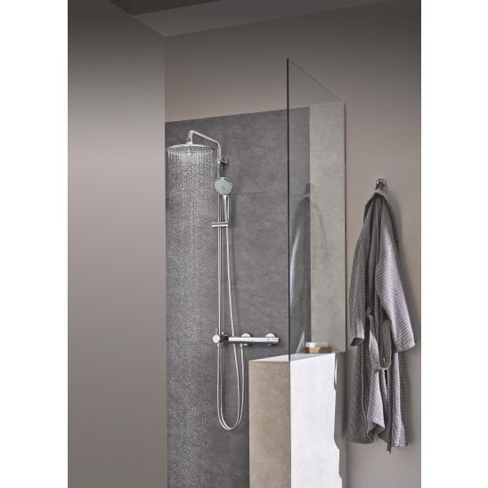 Súprava sprchová súprava Grohe Euphoria 27421002, vaňová/sprchová batéria Grohe Eurosmart 33300002