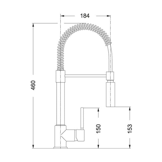 Súprava nerezový drez Franke Box 127.0453.658, kuchynská batéria Franke Coxy 115.0159.732