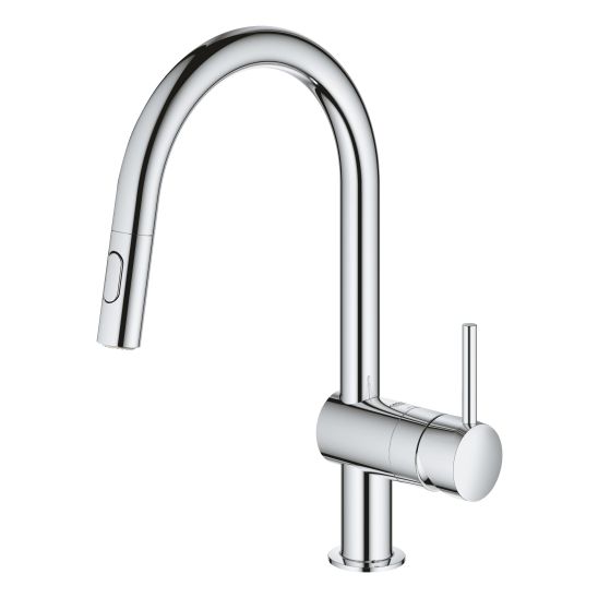 Súprava granitový drez Grohe K700 31654AP0, kuchynská batéria Grohe Minta 32321002