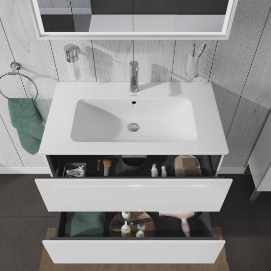 Súprava skrinka Duravit L-Cube LC624102222, umývadlo Duravit ME by Starck 2336830000