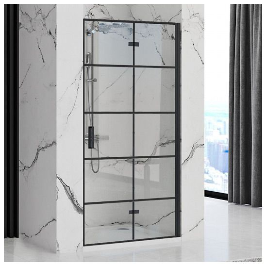 Set sprchové dvere Rea Molier REAK8537, stena sprchovacieho kúta Rea Molier REAK8412