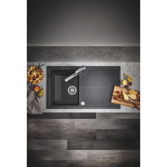 Súprava kuchynská batéria Grohe Zedra 32294002, granitový drez Grohe K400 31640AP0