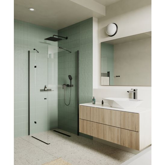 Súprava sprchová batéria Hagser Ulva HGR60000033, sprchová hlavica Hagser Lea HGR24000037, HGR31000037, HGR25000037