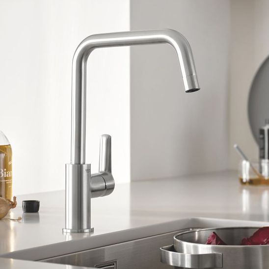 Súprava granitový drez Grohe K700 31651AP0, kuchynská batéria Grohe Start 30470DC0