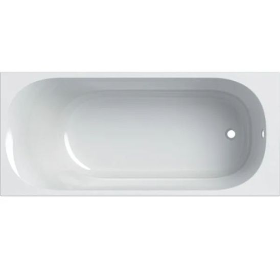 Súprava obdĺžniková vaňa Geberit Soana 554.015.01.1, vaňový sifón Geberit 150.525.21.6