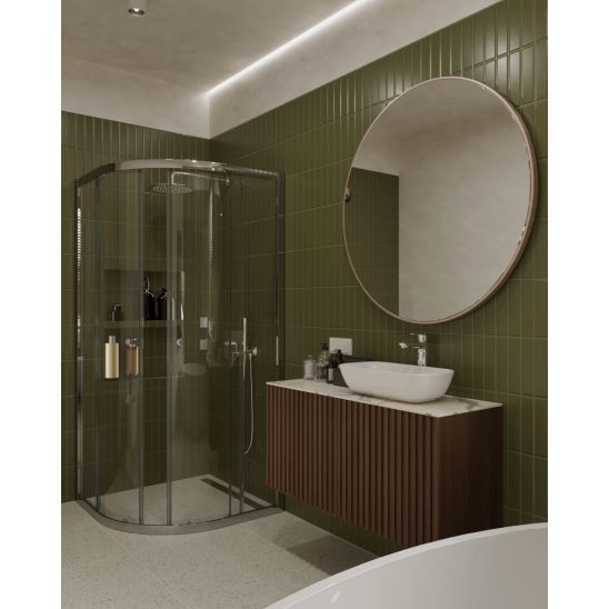 Súprava horná/hlavová sprcha Hagser Ella HGR13000037, nástenné rameno Hagser Karin HGR14000037