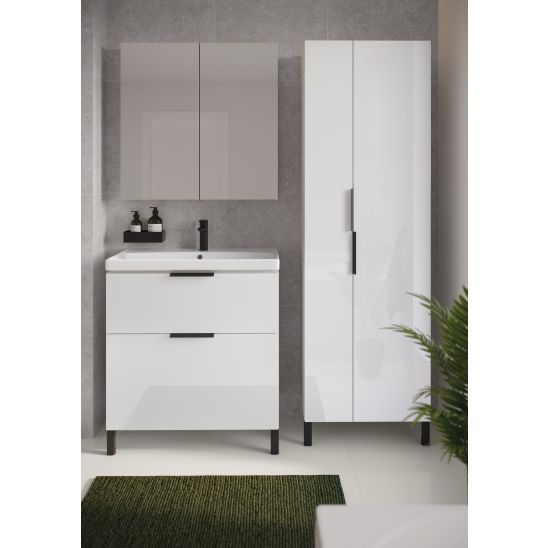 Súprava skrinka Cersanit City S584-018-DSM, doska Cersanit Moduo S590-023, S599-0163, S584-033
