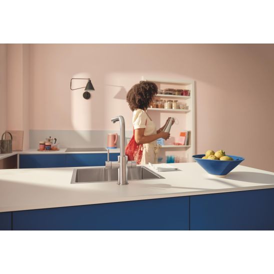 Súprava batéria pre vodný filter Grohe Blue 30601DC0, poddrezový filter Grohe Blue 40875000