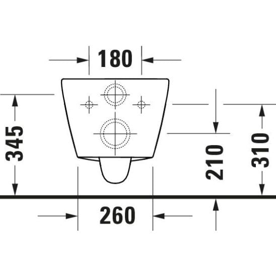 Súprava WC misa Duravit D-Neo 25880900001, WC dosky Duravit D-Neo 0021690000