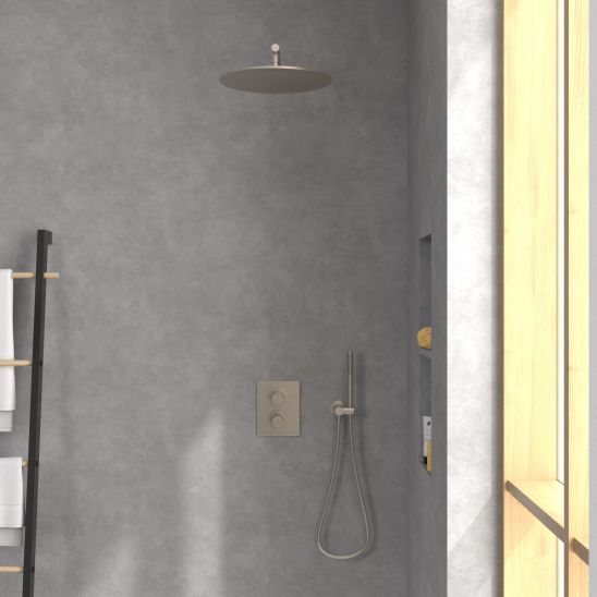 Súprava vaňová/sprchová batéria Villeroy & Boch Universal Taps & Fittings TVD00065300064, horná/hlavová sprcha Villeroy & Boch Universal Showers TVC00000100064, TVD00065100000, TVS10900600064, TVC00045800064, TVC00045351064, TVC00045600064, TVC00003500064