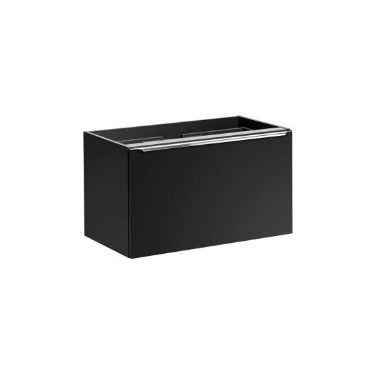 Súprava skrinka Comad Santa Fe Black SANTA FE BLACK 82-80-B-2S, umývadlo Comad Anna UN-ANNA-MH1, SANTA FE BLACK 89-80-B