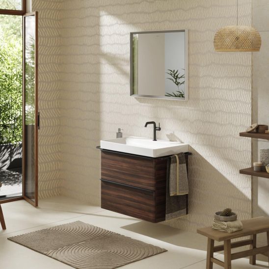 Súprava skrinka Hansgrohe Xelu Q 54030670, umývadlo Hansgrohe Xelu Q 61020450