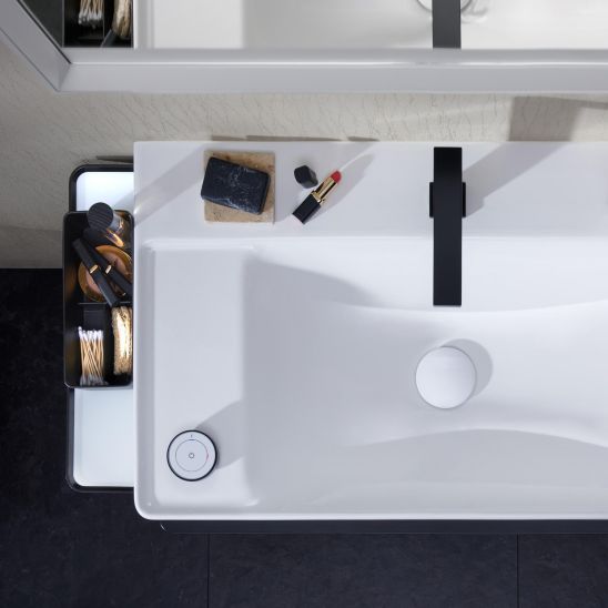 Súprava skrinka Hansgrohe Xelu Q 54028700, umývadlo Hansgrohe Xelu Q 61031450