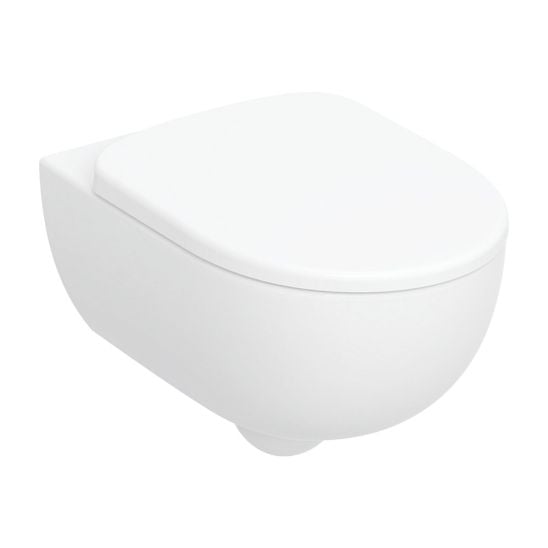 Súprava WC misa s pomaly sa sklápajúcim sedadlom Geberit Selnova Premium 502.793.00.1, podomietková konštrukcia Geberit Duofix 111.170.00.2