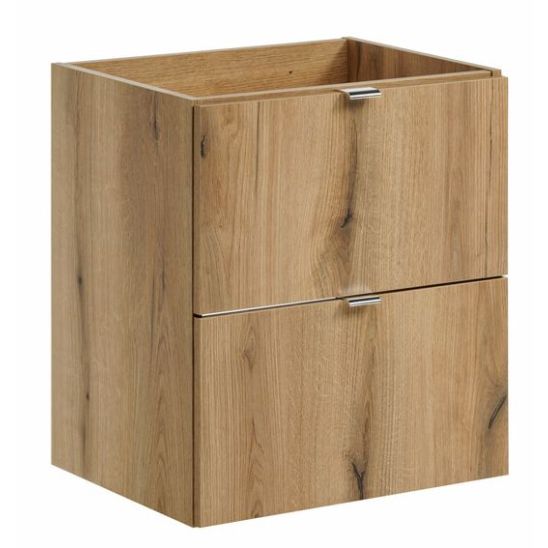 Súprava skrinka Comad Nova Oak NOVA OAK A 82-50-2S, umývadlo Comad Gaja UN-GAJA35-SW 78570A(35), NOVA WHITE 89-50