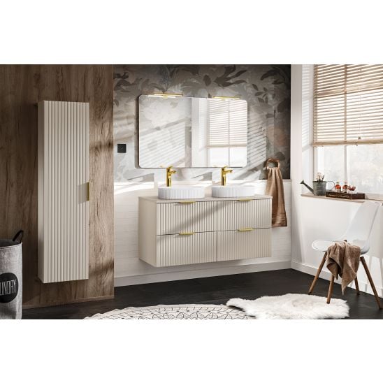 Súprava umývadlo Comad Sky SKY 120D/DP-8099, skrinka Comad Adel Cashmere ADEL CASHMERE 82-60-2S, ADEL CASHMERE 80-01-1D