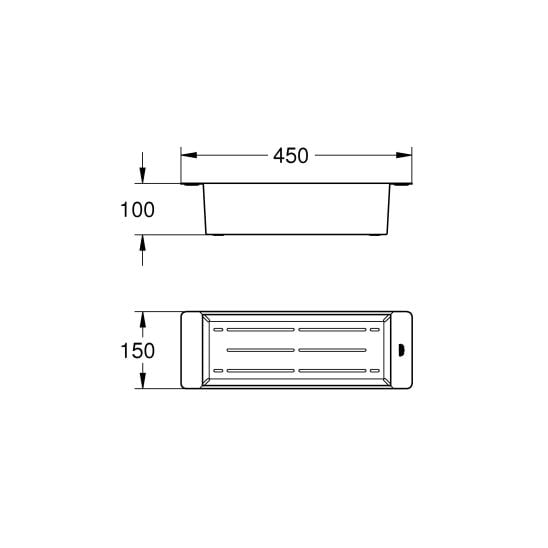 Súprava kuchynská batéria Grohe Essence 30270GN0, granitový drez Grohe K700 31654AP0, 40852GN0, 40856GN0