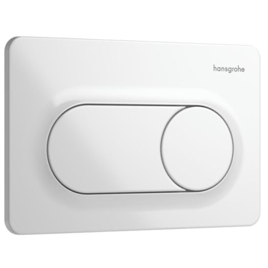 Súprava WC misa s pomaly sa sklápajúcim sedadlom Hansgrohe GladeLake S 60309450, podomietková konštrukcia Hansgrohe iFrame universal 01022180, 66002450