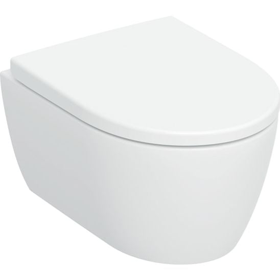 Súprava WC misa s pomaly sa sklápajúcim sedadlom Geberit iCon 503.048.00.8, podomietková konštrukcia Geberit Duofix 111.003.00.2, 111.815.00.1, 156.050.00.1