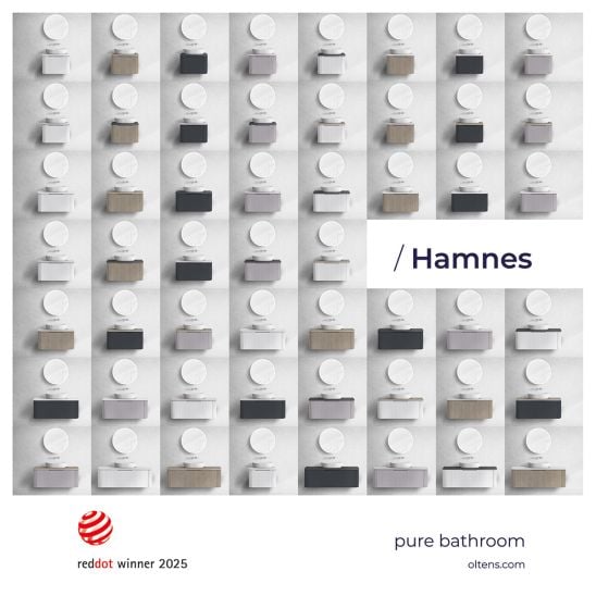 Súprava skrinka Oltens Hamnes 60025000, doska na skrinku Oltens Hamnes 63015900