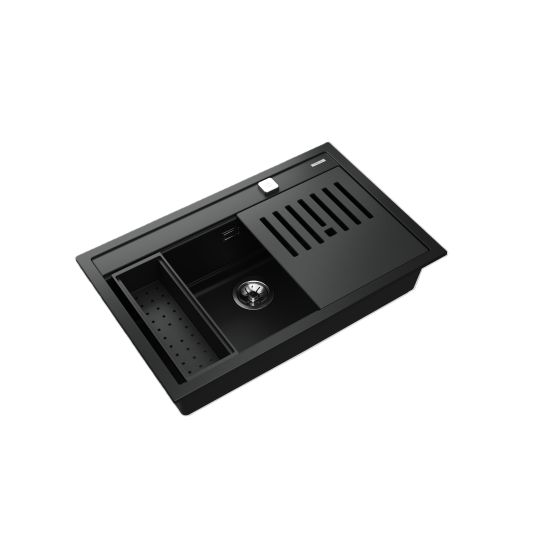 Súprava tegranitový drez Teka Nova XXL 115230057, kuchynská batéria Teka ARK 23938120N