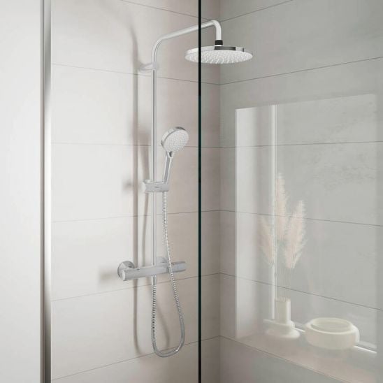 Súprava sprchová súprava Hansgrohe Vernis Blend 26089000, umývadlová batéria Hansgrohe Vernis Blend 71580000