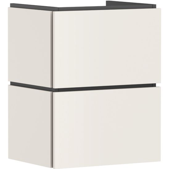 Súprava skrinka Hansgrohe Xilesa E 54290780, umývadlo Hansgrohe Xanuia Q 60131450
