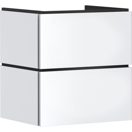 Súprava skrinka Hansgrohe Xilesa E 54293700, umývadlo Hansgrohe Xelu Q 60317450