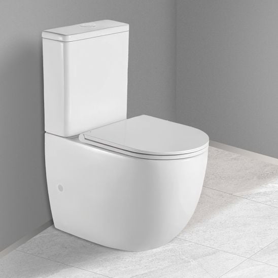 Súprava kompaktná záchodová misa Oltens Hamnes 44001000, WC dosky Oltens Hamnes 45111000