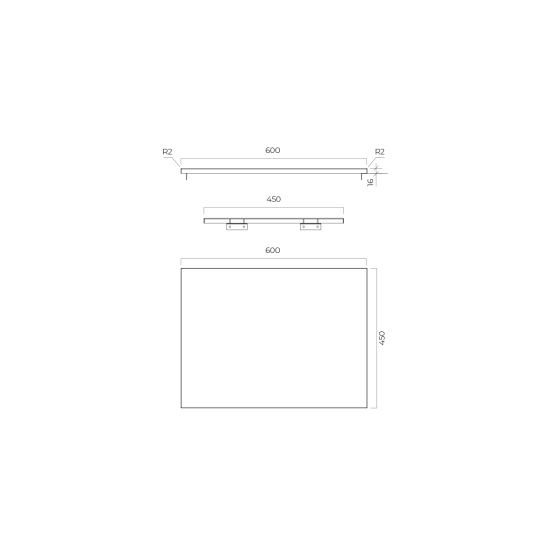 Súprava skrinka Oltens Lun 60027900, doska na skrinku Oltens Lun 63024900