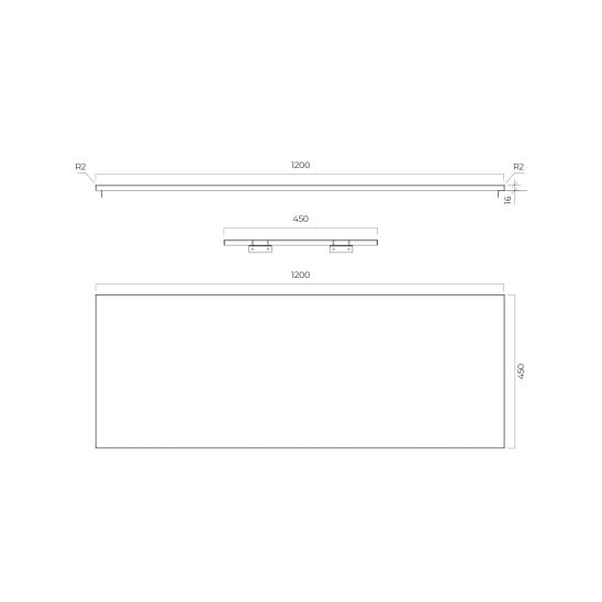 Súprava skrinka Oltens Lun 60030060, doska na skrinku Oltens Lun 63027060