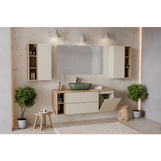 Súprava skrinka Comad Aster Green ASTER GREEN 82-60-46-2S, doska na skrinku Comad Nordic Cremona CREMONA 89-80-46 M, CREMONA UN 81-20-44