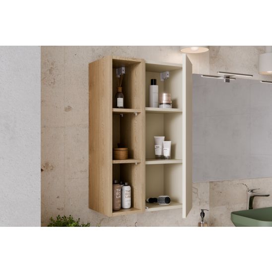 Súprava skrinka Comad Aster Green ASTER GREEN 80-30-1D, regál Comad Dalia Cashmere CREMONA UN 83-20-80