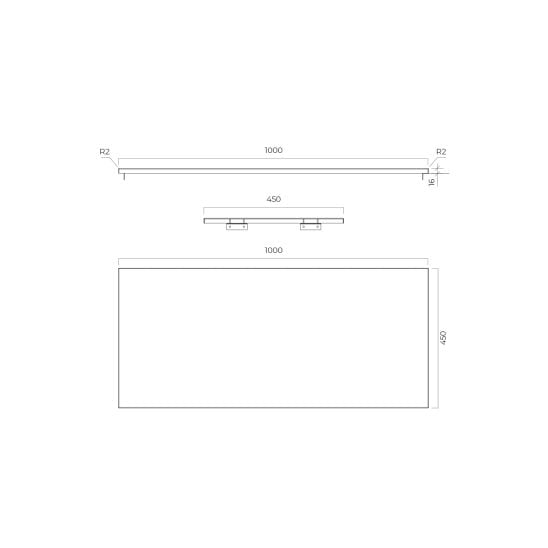 Súprava skrinka Oltens Vernal 60015000, doska na skrinku Oltens Tera 63030990