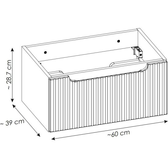 Súprava skrinka Comad Nova Cashmere NOVA CASHMERE 82-60-40-1S, regál Comad Nova Coast Evoke COAST EVOKE UN 81-60-29, NATURE COAST EVOKE 89-60-40 M
