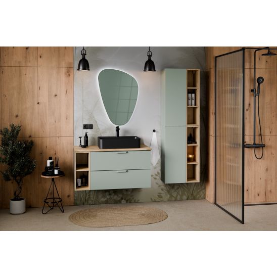 Súprava skrinka Comad Aster Green ASTER GREEN 80-30-1D, regál Comad Dalia Cashmere CREMONA UN 83-20-80