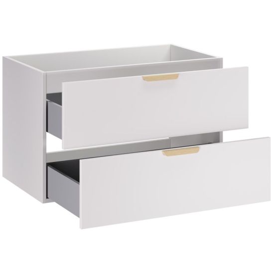 Súprava skrinka Comad Aster White ASTER WHITE 82-80-46-2S, doska na skrinku Comad Nordic Cremona CREMONA 89-120-46 M, CREMONA UN 81-20-44