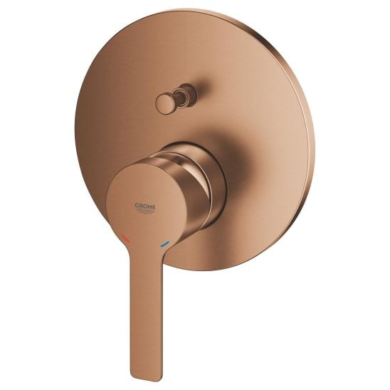Súprava horná sprcha so sprchovacím ramenom Grohe Rainshower 26066DL0, vaňová/sprchová batéria Grohe Lineare 24064DL1, 26658DL0, 27400DL0, 28388DA1