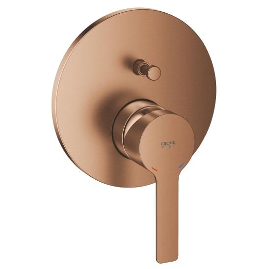 Súprava horná sprcha so sprchovacím ramenom Grohe Rainshower 26066DL0, vaňová/sprchová batéria Grohe Lineare 24064DL1, 26658DL0, 27400DL0, 28388DA1